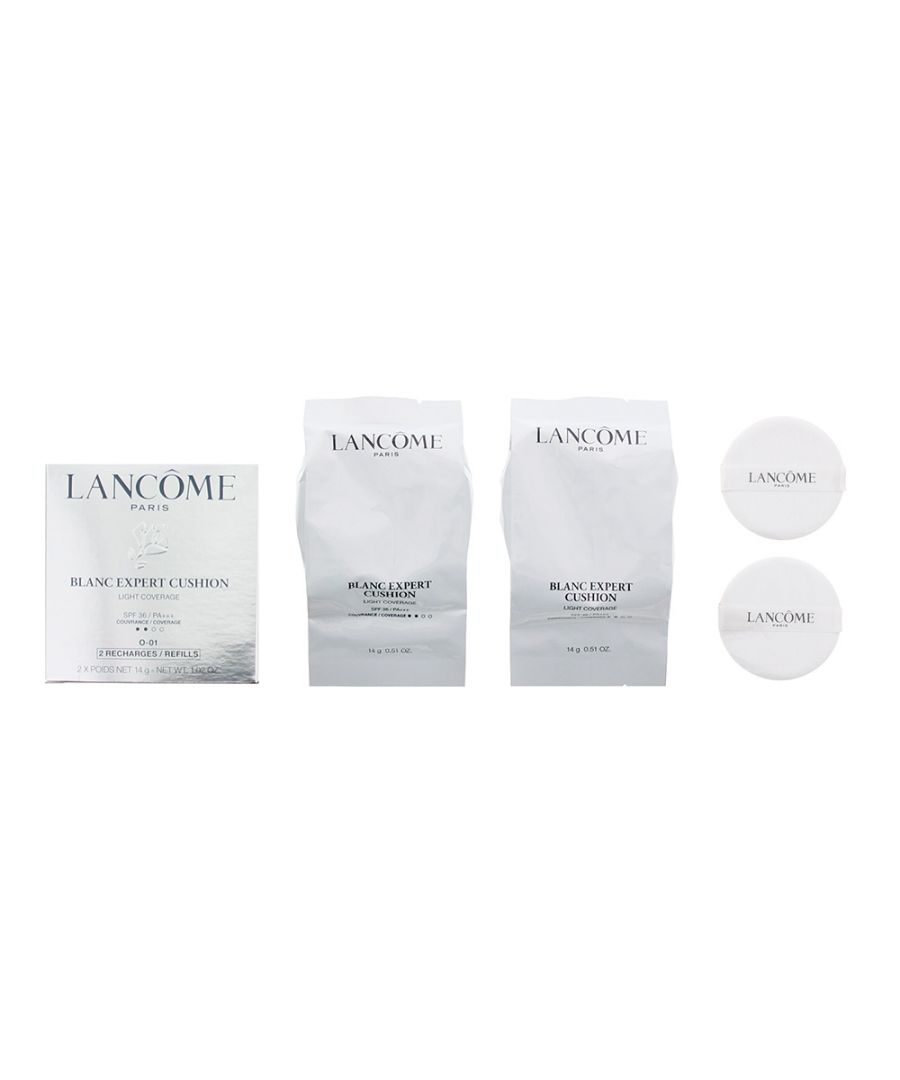 Lancome Blanc Expert Cushion Light Coverage SPF36 / PA+++ 2 Refills O-01 Foundation 28g