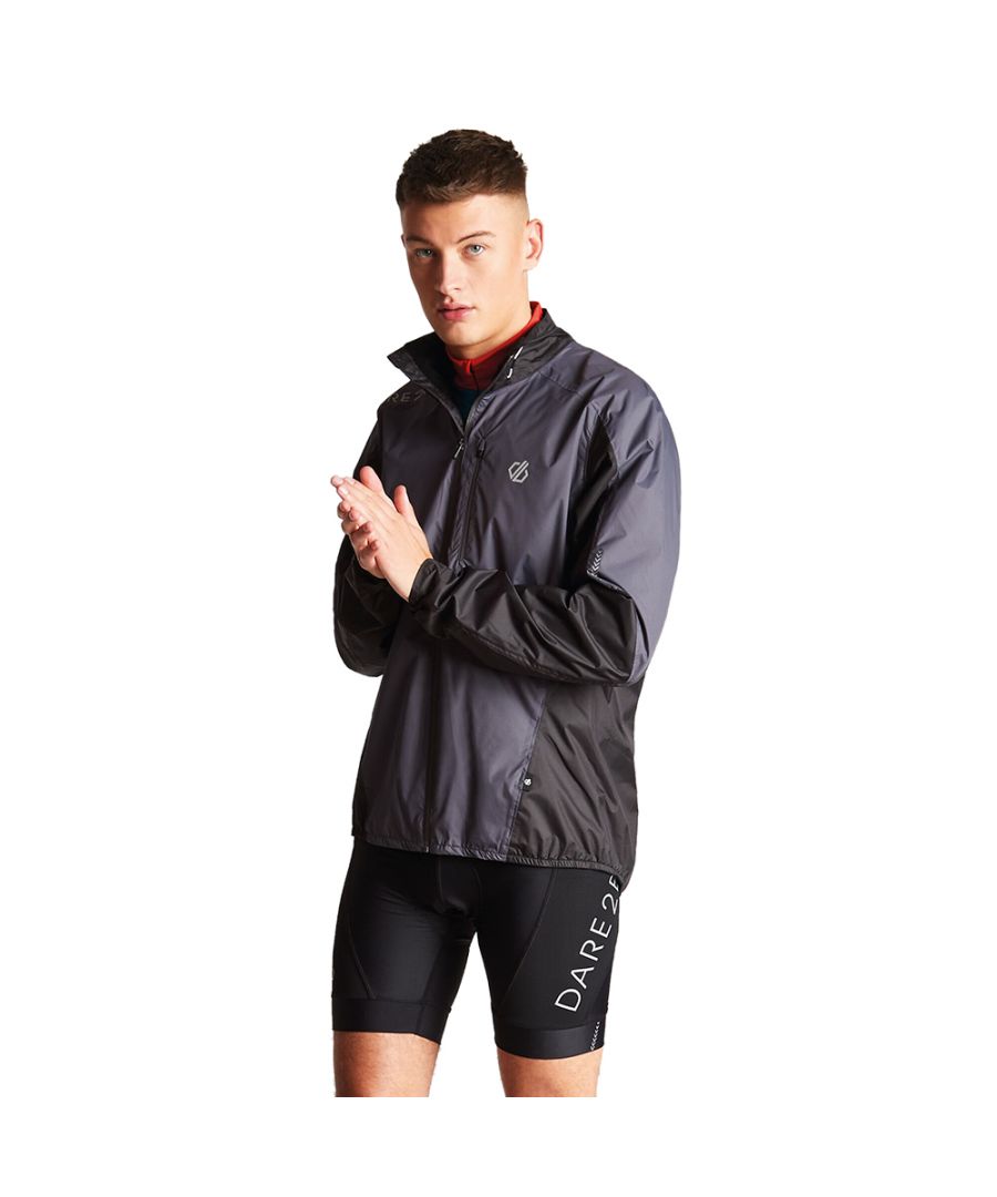 Image for Dare 2b Mens Mediant Reflective Waterproof Cycling Jacket
