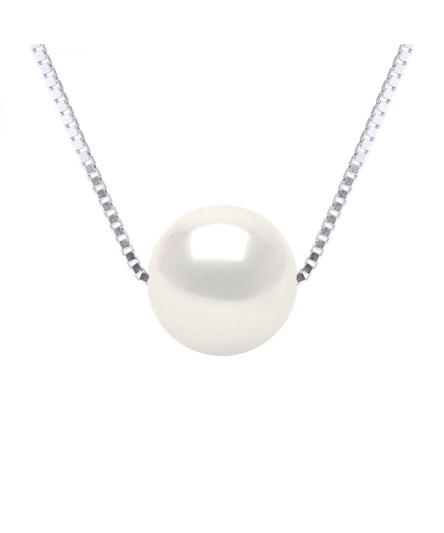 Image for DIADEMA - Necklace - Real Freshwater Pearls in White Gold