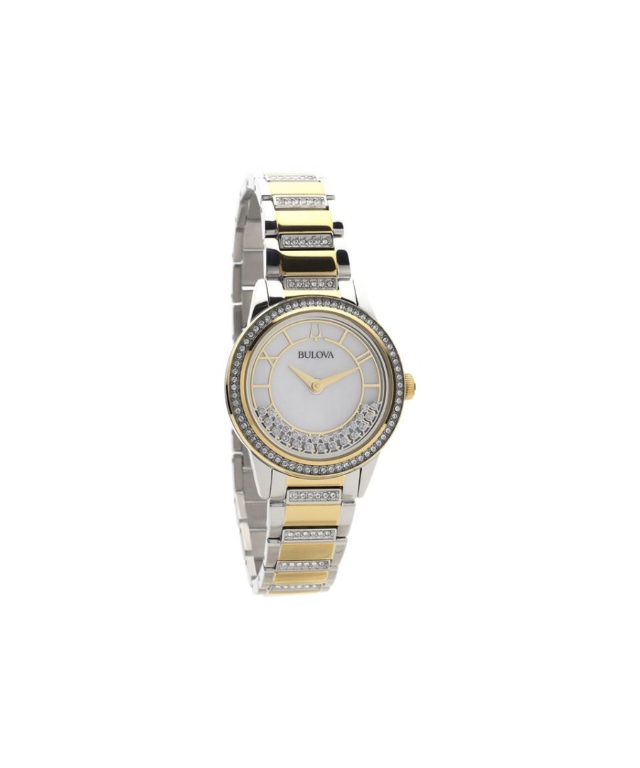 Bulova Turnstyle WoMens Multicolour Watch 98L245 Stainless Steel (archived) - One Size