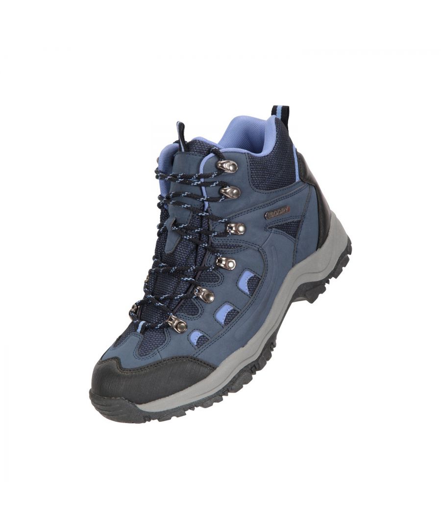 Mountain Warehouse Dames/Dames Adventurer Waterdichte Wandelschoenen (Marine)