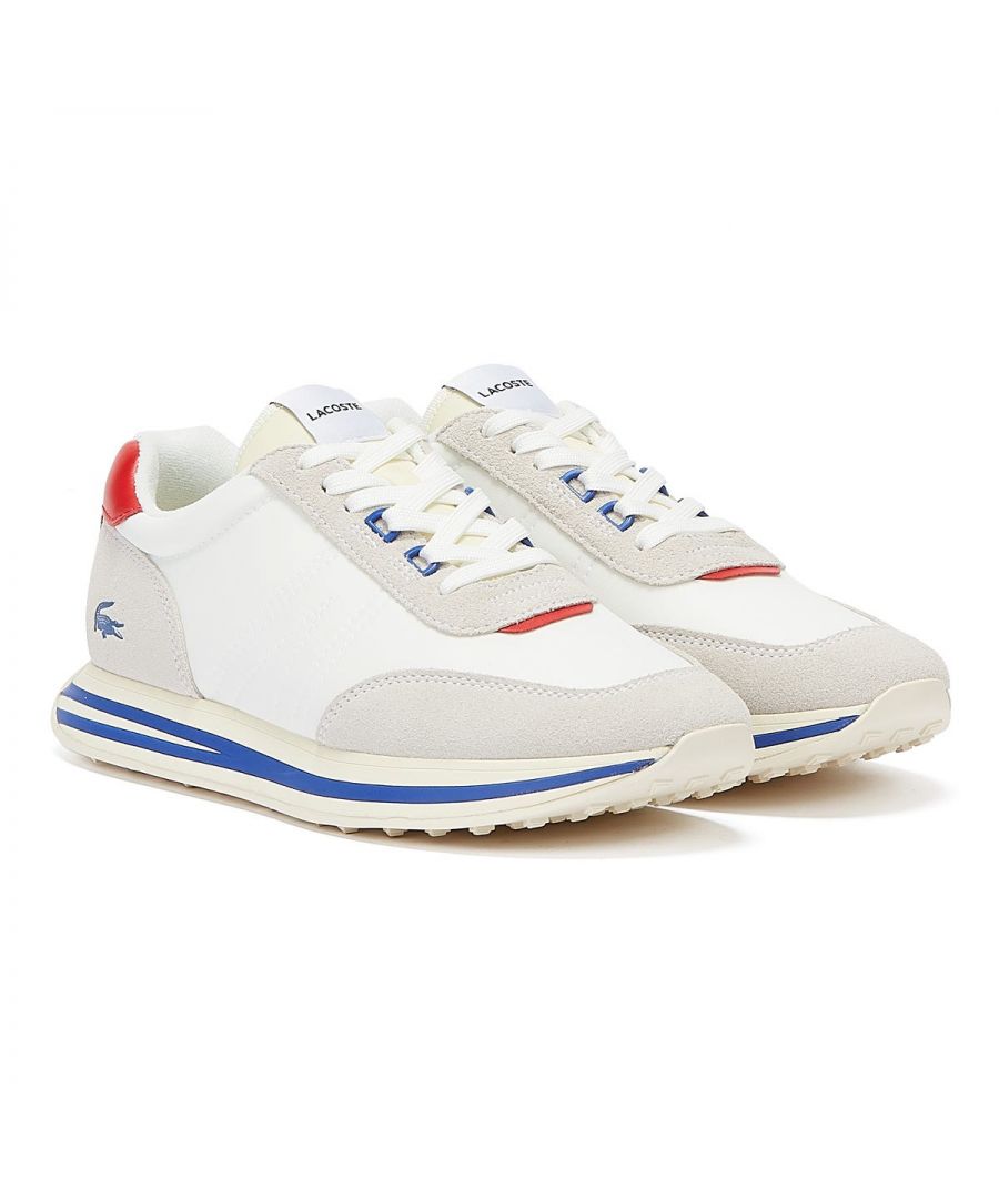 Update your trainers collection with L-Spin 0922 1 from Lacoste. This classic silhouette is created in a mix of leather and textile upper with lace up fastening and EVA midsole witch offers a comfortable feel for all-day wear. Complete with Lacoste branding.