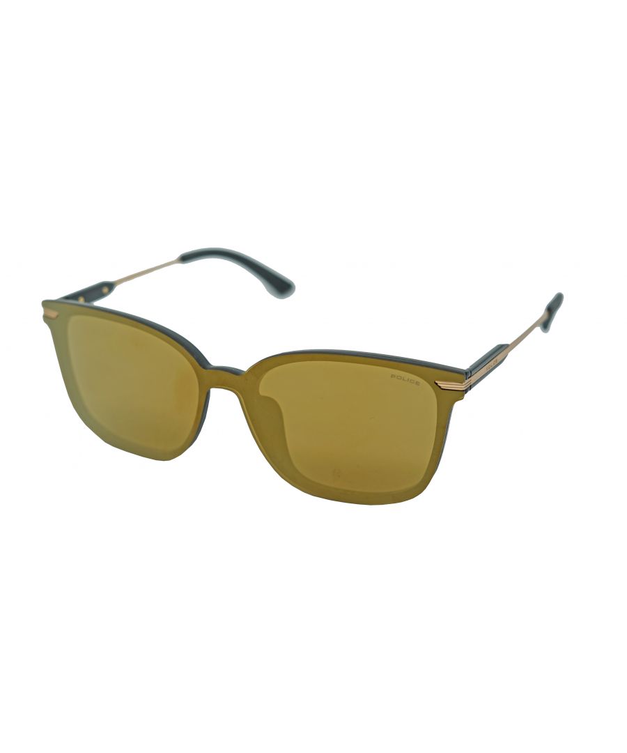 Police SPL531G BKMG Sunglasses. Lens Width =99mm. Nose Bridge Width =0mm. Arm Length = 150mm. Sunglasses, Sunglasses Case, Cleaning Cloth and Care Instructions all Included. 100% Protection Against UVA & UVB Sunlight and Conform to British Standard EN 1836:2005