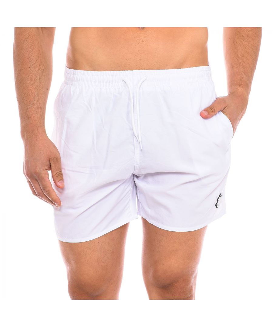 U.S. POLO Mens Boxer swimsuit 68128 men - White - Size Small