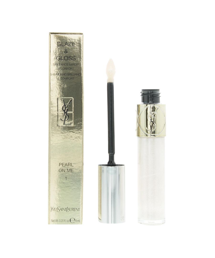 Image for Yves Saint Laurent Glaze & Gloss 01 Pearl On Me Lip Gloss 6ml