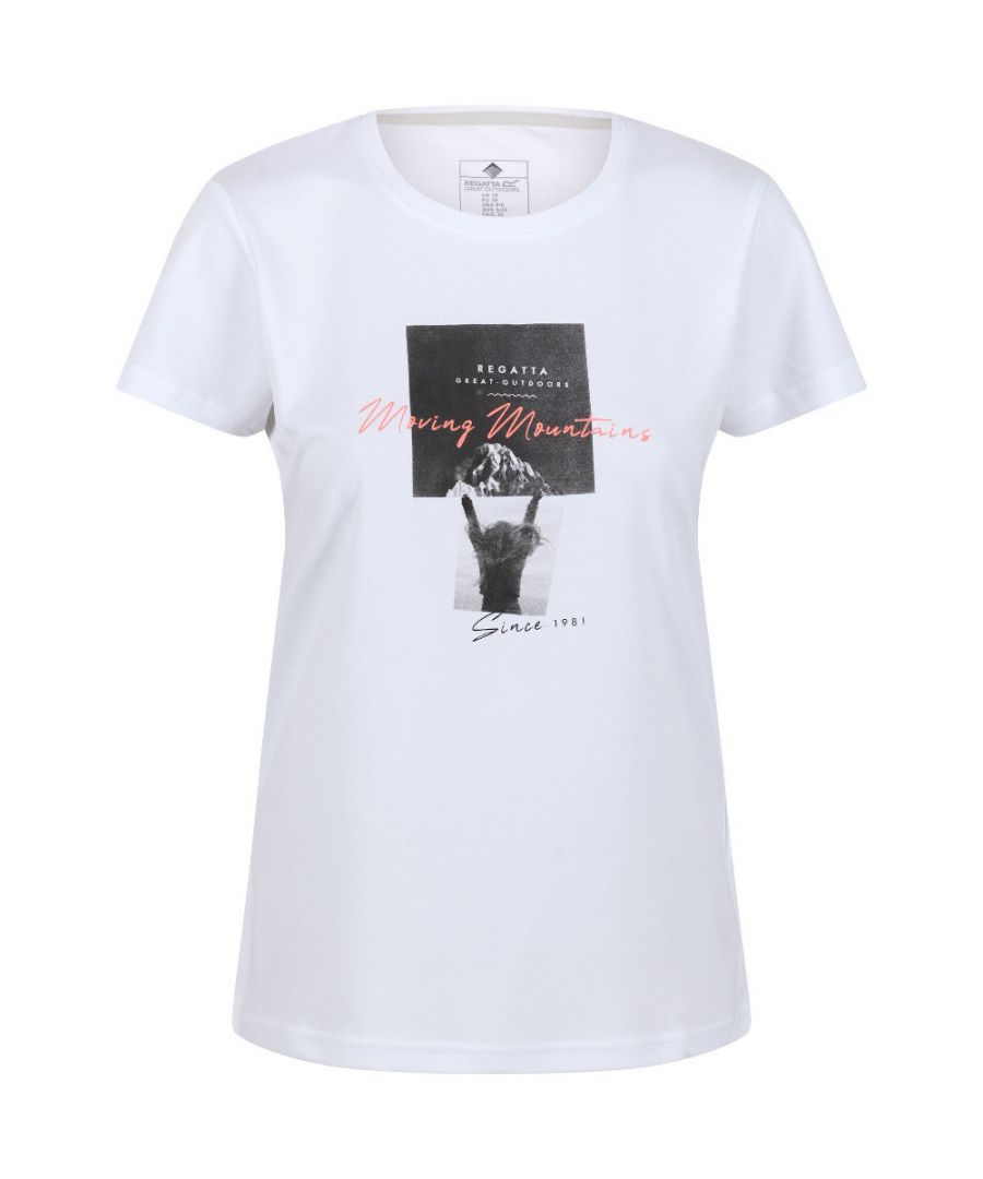 Image for Regatta Womens Fingal VI Quick Drying Short Sleeve T Shirt