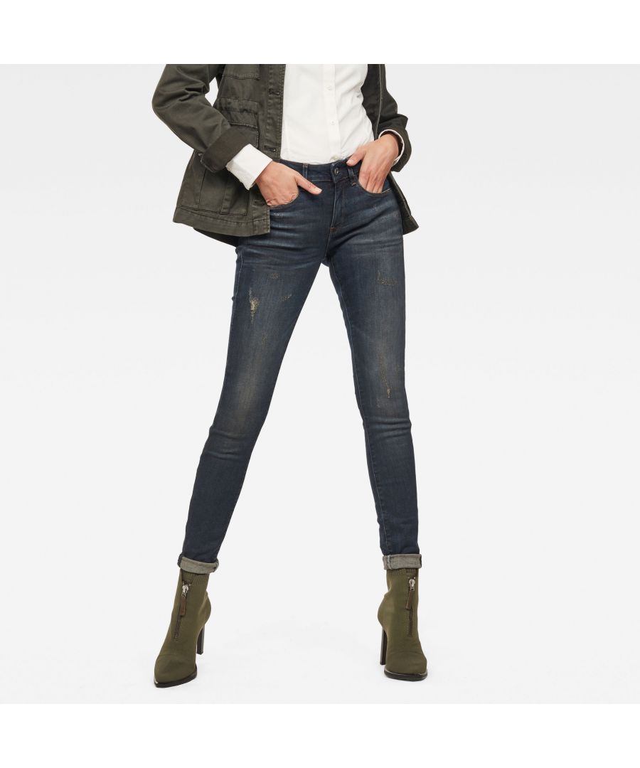 RAW 3301 High Waist Straight TU Jeans
