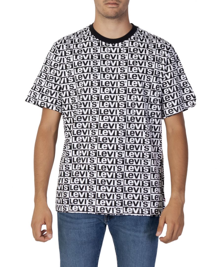 Brand: Levi`s   Gender: Men   Type: T-shirts   Color: White   Pattern: Print   Neckline: Round Neck   Sleeves: Short Sleeve   Season: Fall/winter  -100% cotton •