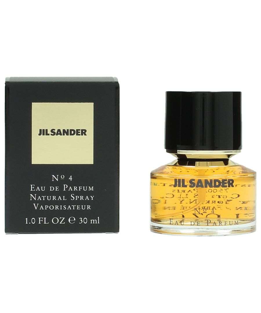 Launched in 1990. Jil Sander No.4 is a Amber Fragrance for Women. Top notes are Plum, Galbanum, Peach, Geranium, Rose, Anise and Bergamot middle notes includeTuberose, Carnation, Nutmeg, Jasmine, Rose, Heliotrope, Tarragon and Violet. Civet, Sandalwood, Oakmoss, Coriander, Vanilla, Tonka Bean, Ambergris, Patchouli, Musk and Cedar. Make up the Base Notes