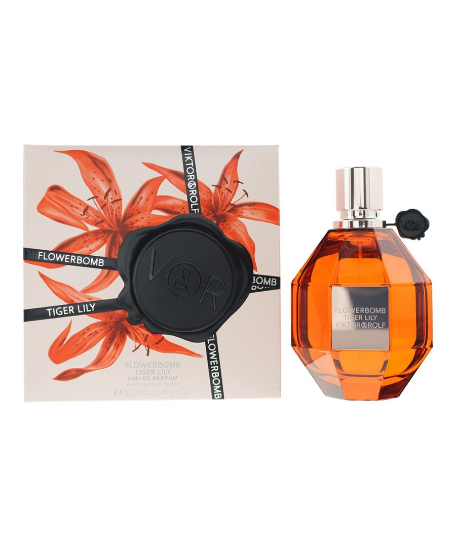 Viktor & Rolf Womens Flowerbomb Tiger Lily Eau de Parfum 100ml Spray for Her - One Size