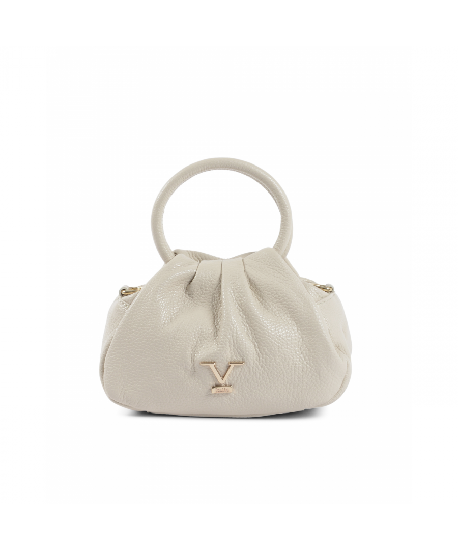 By: 19V69 Italia- Details: 10311 DOLLARO LATTE- Color: Off White - Composition: 100% LEATHER - Measures: 23x15x11 cm - Made: ITALY - Season: All Seasons