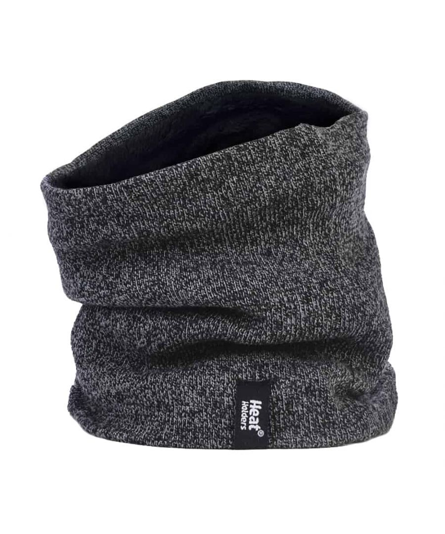 If you’re busy or active, scarves can be a pain to wear and polo necks too restricting – that’s when you’ll really appreciate a Heat Holders 2.6 Tog Heatweaver Yarn Neck Warmer. This fabulously soft, fabulously warm lined knitted tube can be just pulled on and left, or even pulled up over your mouth for added cover. The sculptured fit contours around the neck and chin ideally, to keep out drafts and insulate fully. The Heat Holders 2.6 Tog Heatweaver Yarn Neck Warmer is made from moisture wicking, breathable Heat Holders thermal yarn and lined with Heatweaver insulation, a plush fur-like lining that effectively maximises the amount of warm air held against your skin.