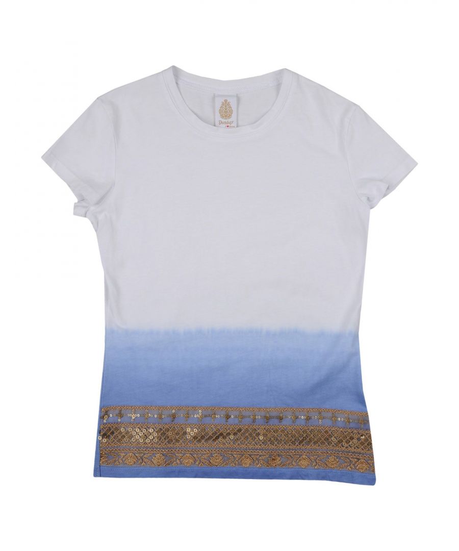 Image for Dondup Girls' Cotton T-Shirt in White