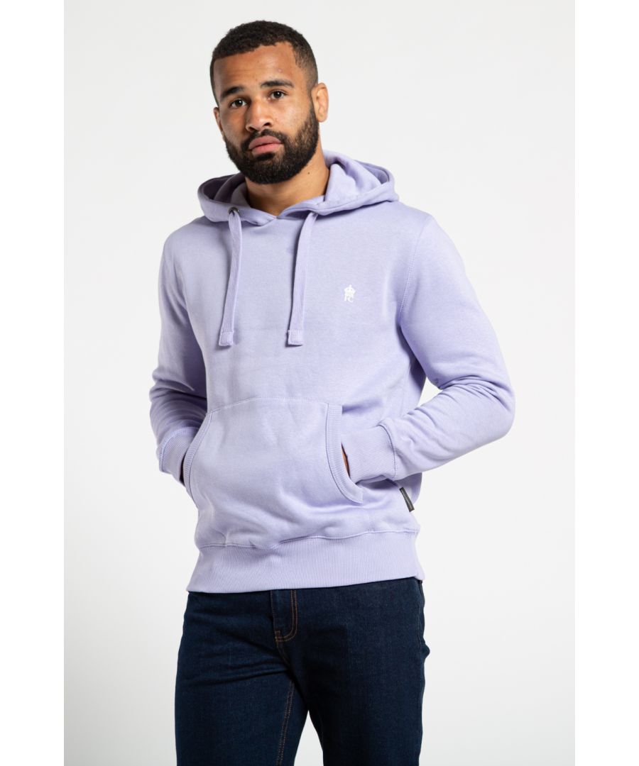 This hoody from French Connection is perfect for keeping warm. Features brushback fleece interior lining, hood with drawcord, ribbed elastic cuffs and hem, kangaroo pocket and French Connection embroidered logo. Made from cotton blend fabric to ensure comfortable wear.