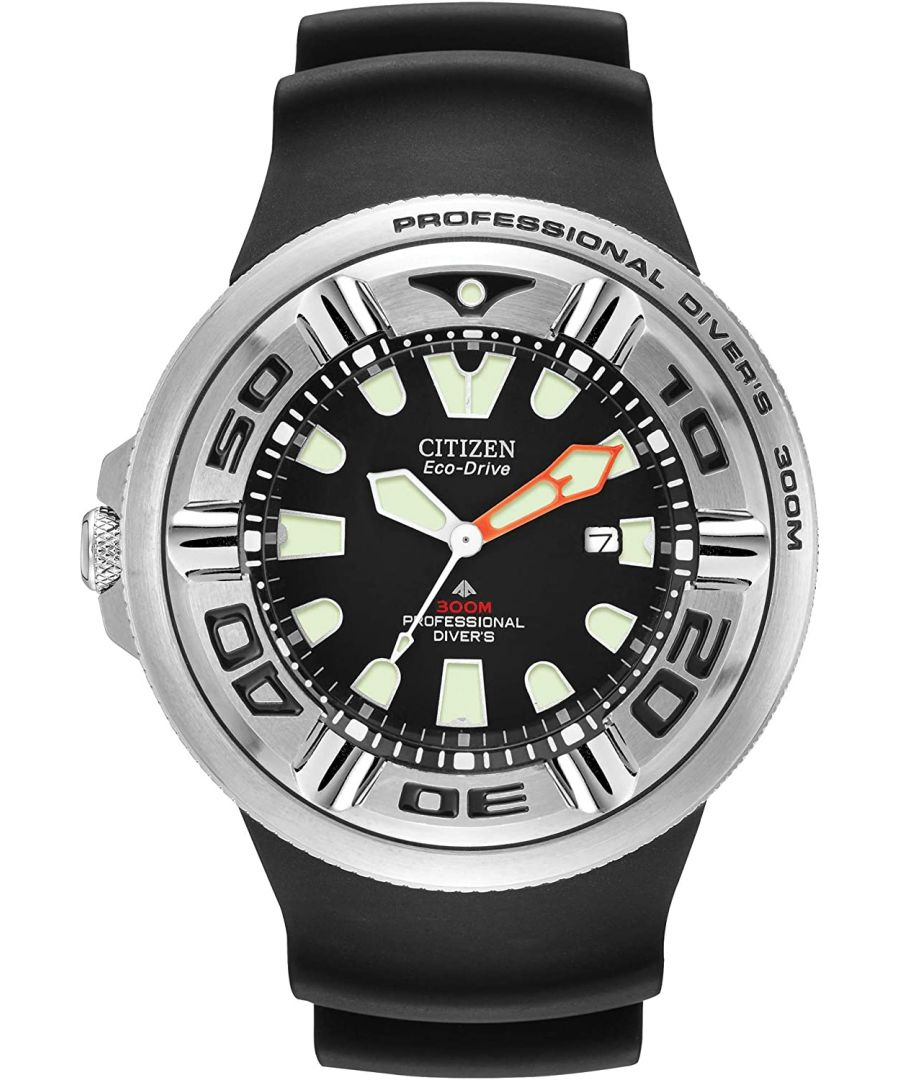 Citizen Promaster Marine Mens Black Watch BJ8050-08E - One Size