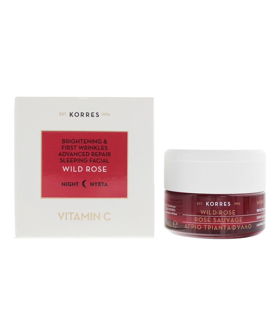 Korres Womens Wild Rose Vitamin C Night Cream 40ml - One Size