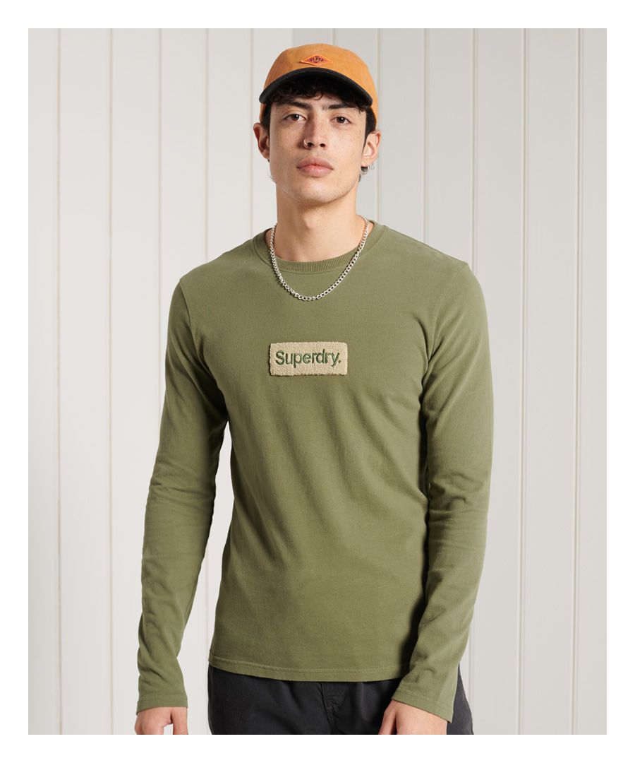 Image for Superdry Core Logo Workwear Long Sleeved Top