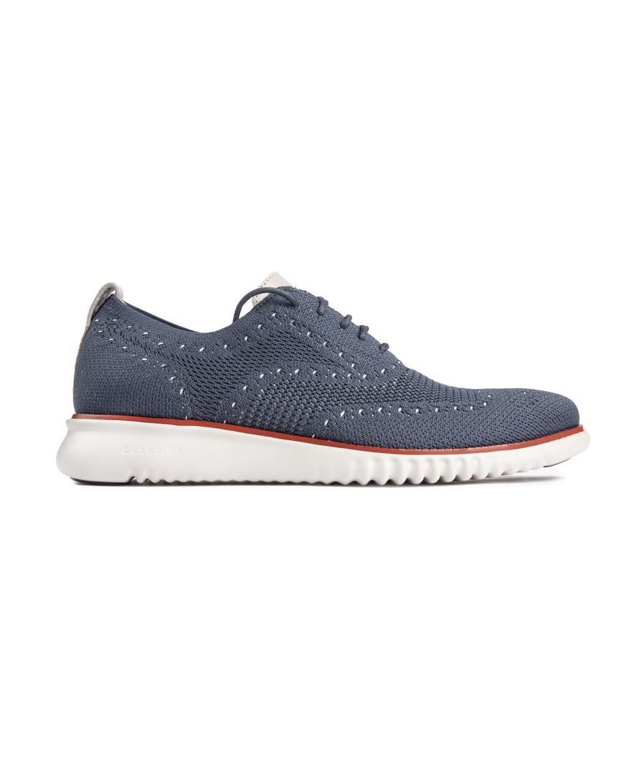Meet The ZerØgrand Wingtip Oxford With Stitchlite A.k.a The Shoe Of Summer. Featuring An On-trend Knit Upper For Maximum Flexibility And Breathability, This Lightweight Style Offers A Sock-like Fit And Eliminates The Need To Fuss With Laces.