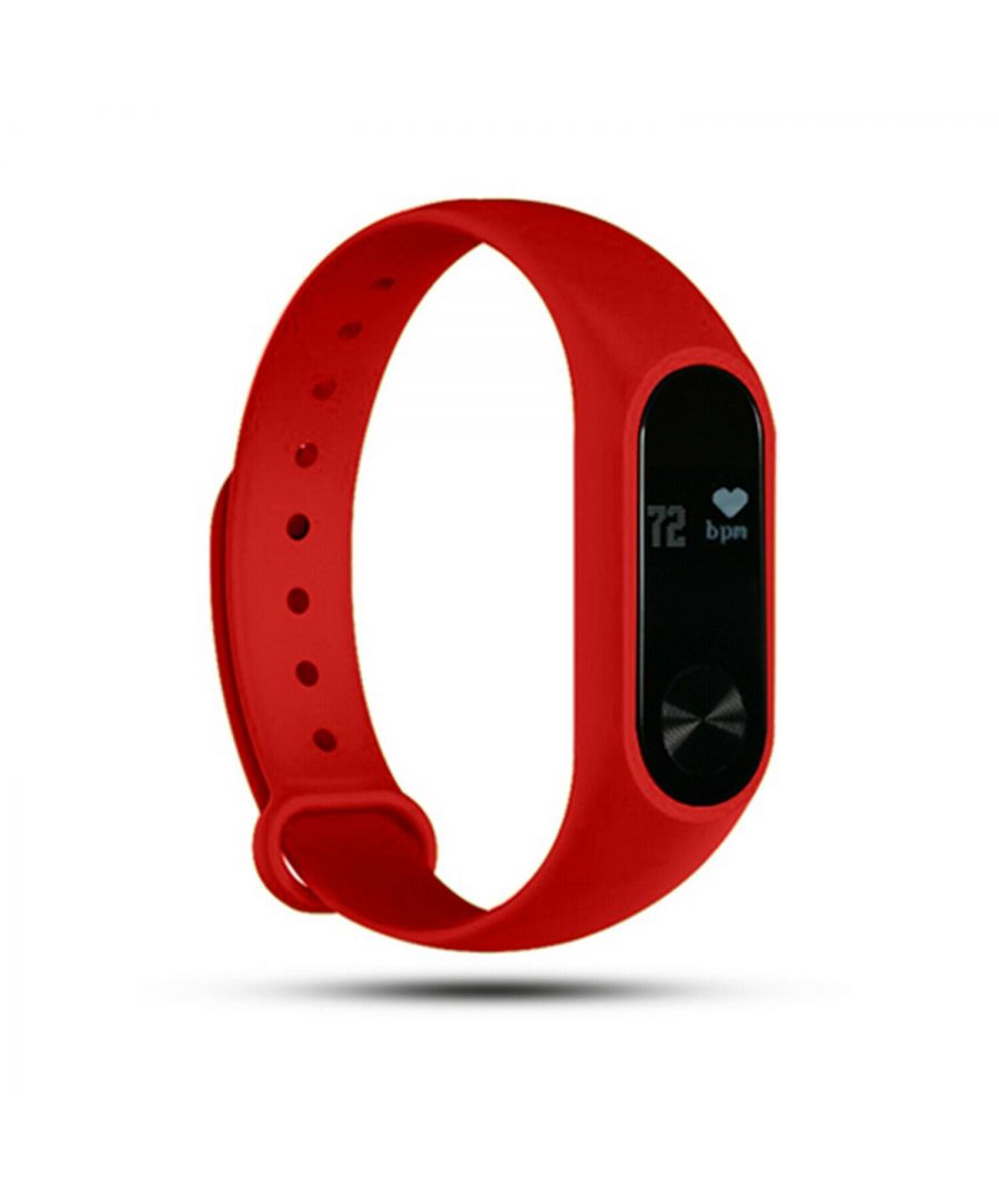 Image for Aquarius AQ112 Fitness Tracker With Heart Rate Monitor Red