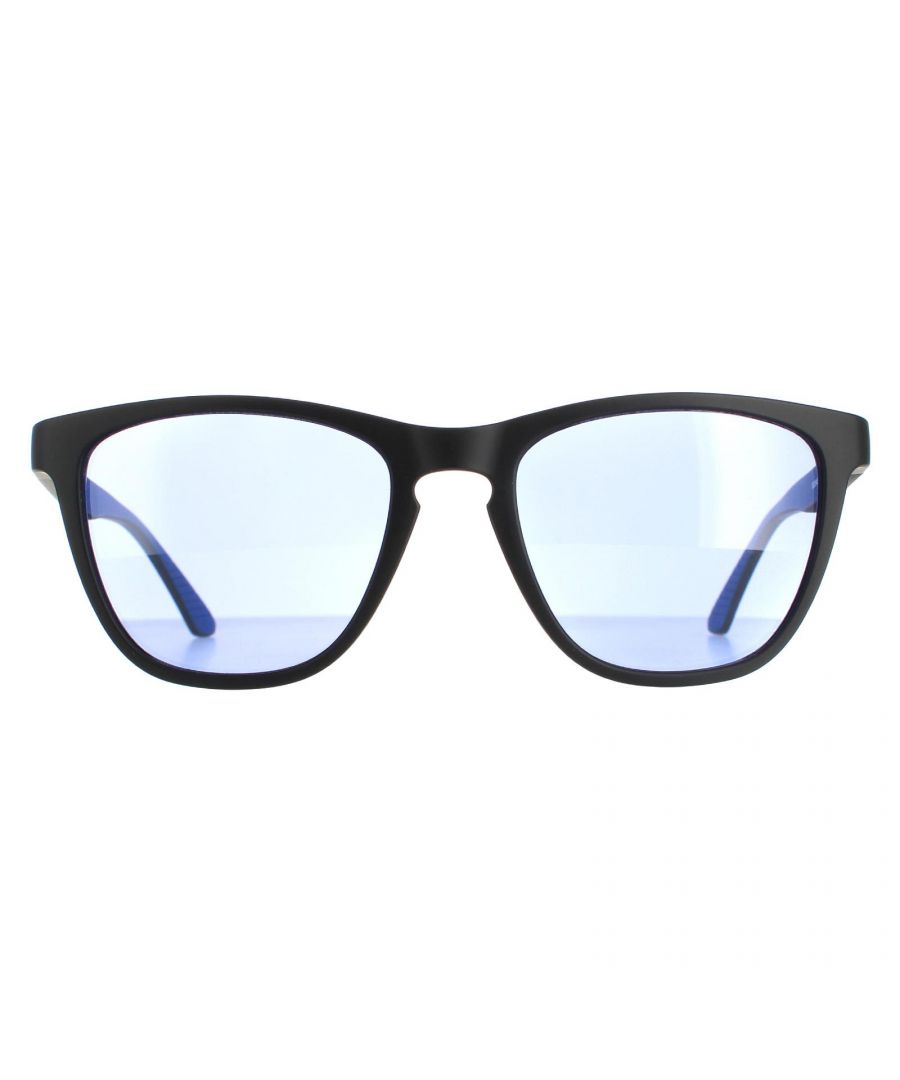 Calvin Klein Square Unisex Matte Black Blue CK20545S CK20545S are a classic square style crafted from lightweight acetate. The Calvin Klein logo features on the slender temples for brand authenticity.