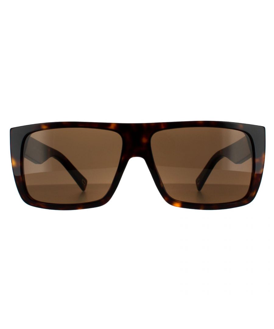 Marc Jacobs Rectangle Unisex Havana Brown 90041091 Marc Jacobs are a modern rectangle style crafted from lightweight acetate. The Marc Jacobs emblem is engraved on the slender temples for brand authenticity.