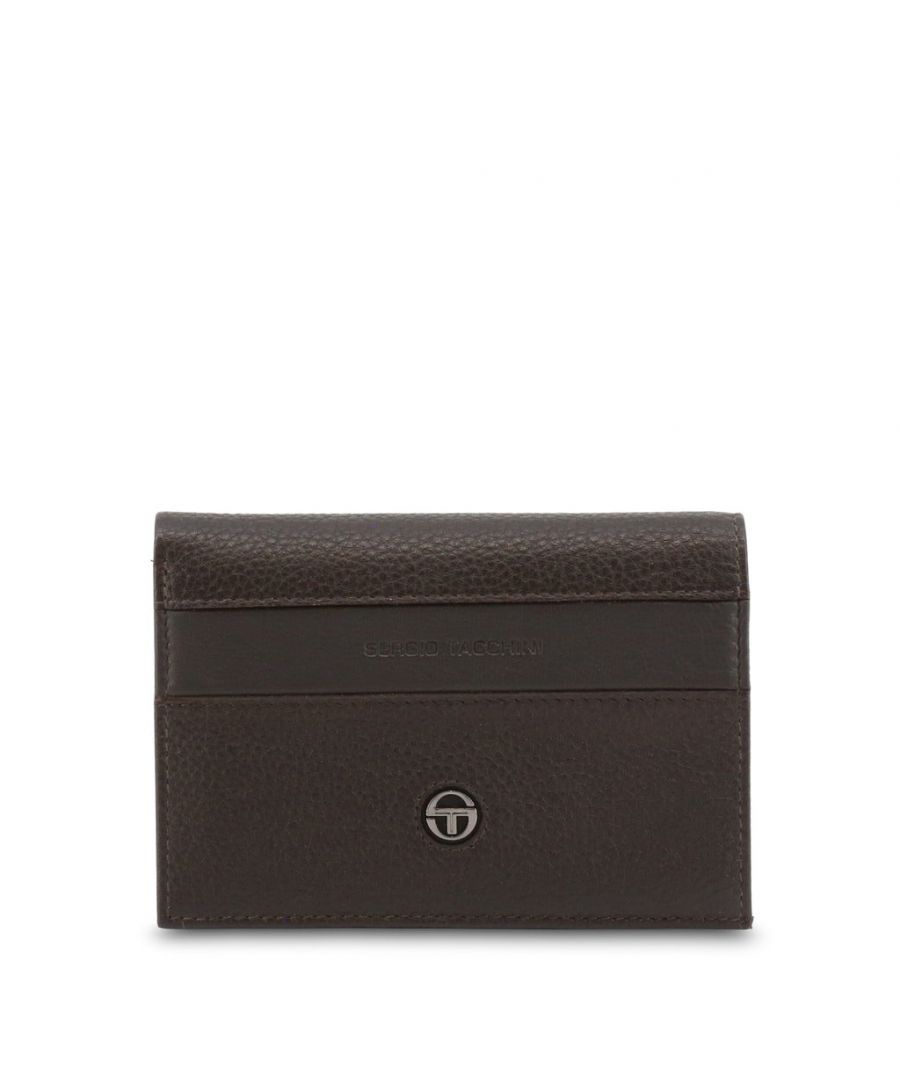 Brand: Sergio Tacchini Gender: Man  Material: Leather  Inside: Credit Card Holder, Documents Compartment, Coin Purse  Width cm: 12.5  Height cm: 9  Depth cm: 2  Original Packaging: Yes