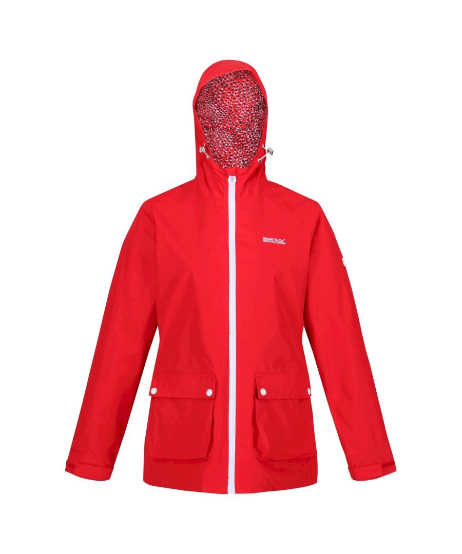 Image for Regatta Womens/Ladies Baysea Waterproof Jacket (True Red)