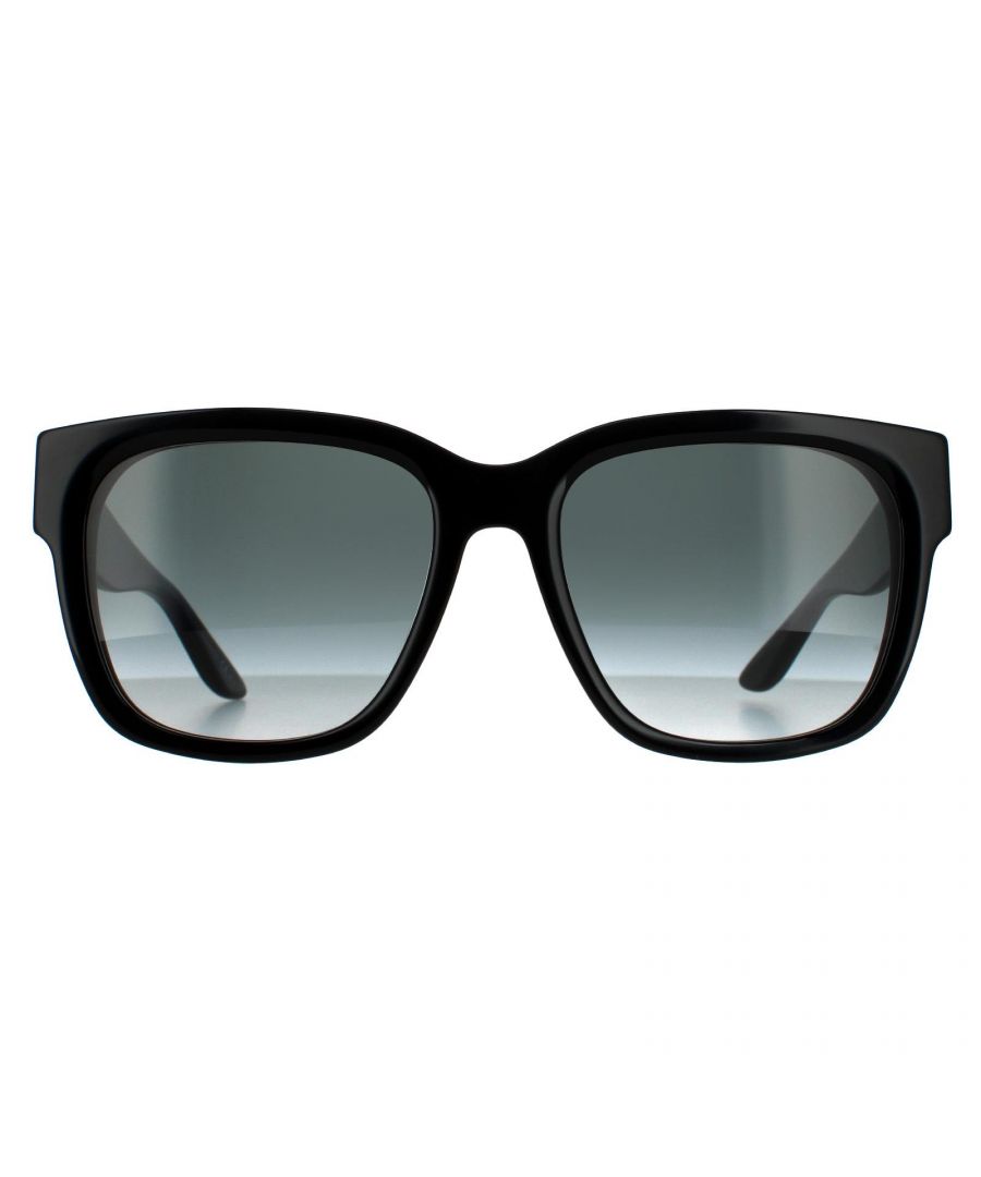 Givenchy Square Womens Black Dark Grey Gradient 90041091 Givenchy are a classic square style crafted from lightweight acetate. The Givenchy logo is engraved on the temples for brand authenticity