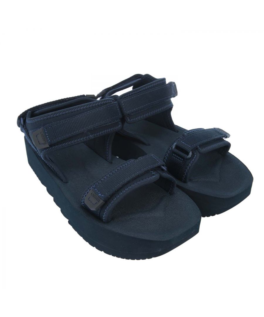 Lacoste Suruga Plus sandalen voor dames, marineblauw