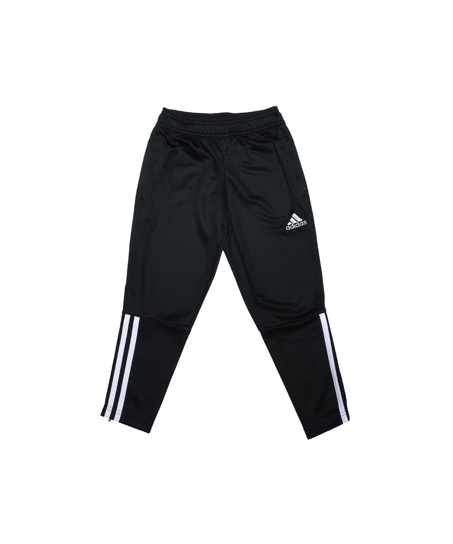 adidas Boys Boy's Infant Regista 18 Track Pants in Black-White - Size 5-6Y