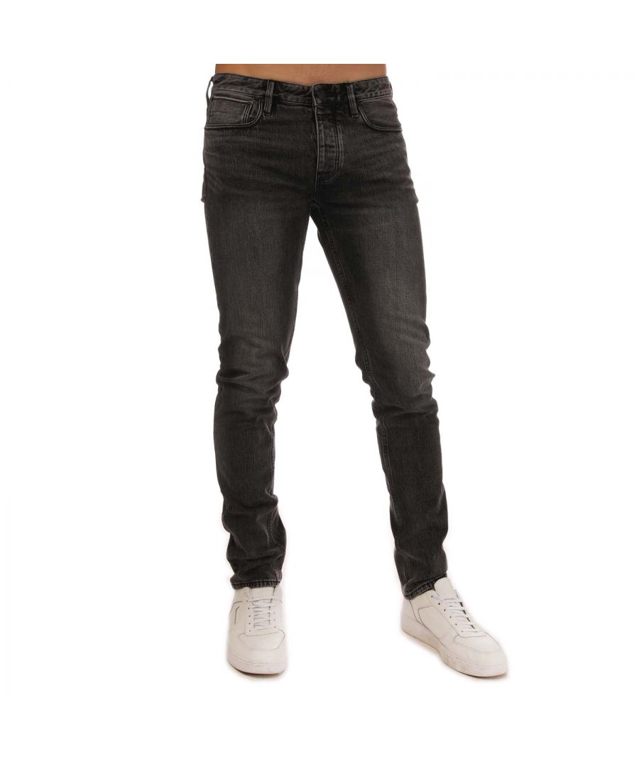 Armani J75 jeans met slanke pasvorm voor heren, denim