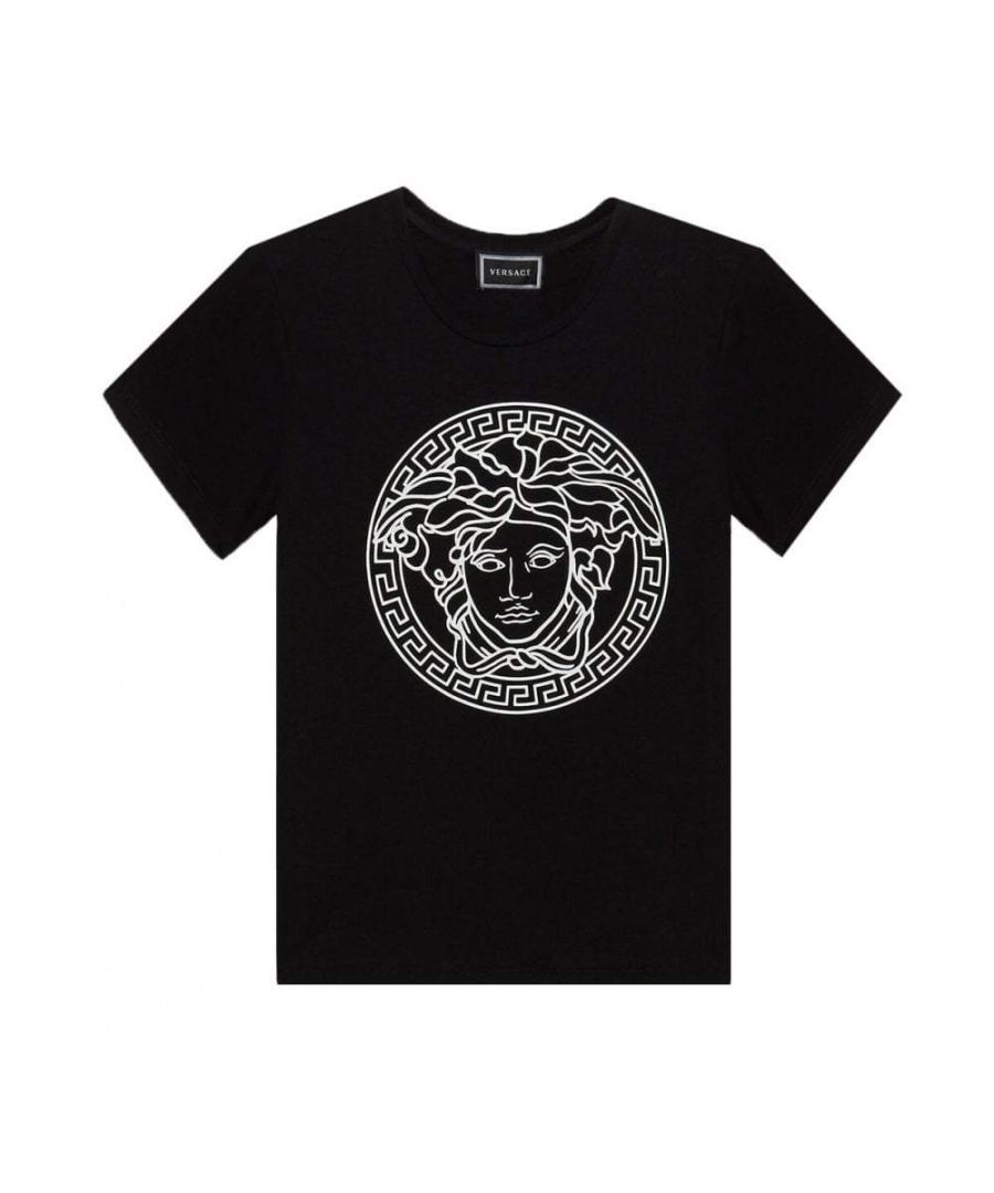 Image for Versace Boys Medusa T-shirt Black