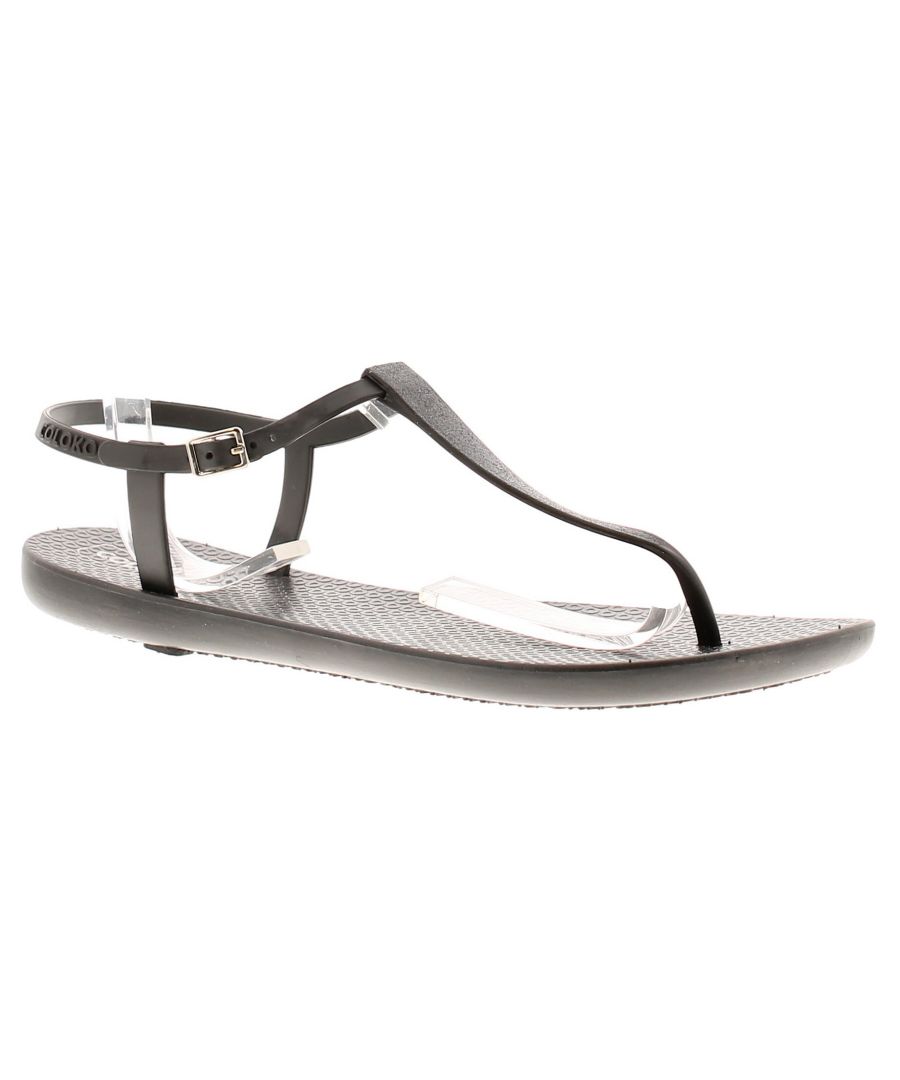 Wynsors Amarylis Womens Flat Toe Post Sandals Black. Manmade Upper. Manmade Lining. Synthetic Sole. Ladies Womans Summer Beach Holiday Casual.