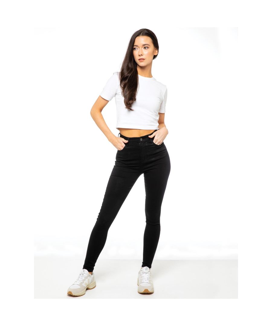 Enzo Womens Designer Skinny Stretch Jeans. Featuring 2 Back Pockets 2 Front Pockets And A Buttoned Waist. Flex Denim For The Perfect Fit. Ideal for Casual or Workwear