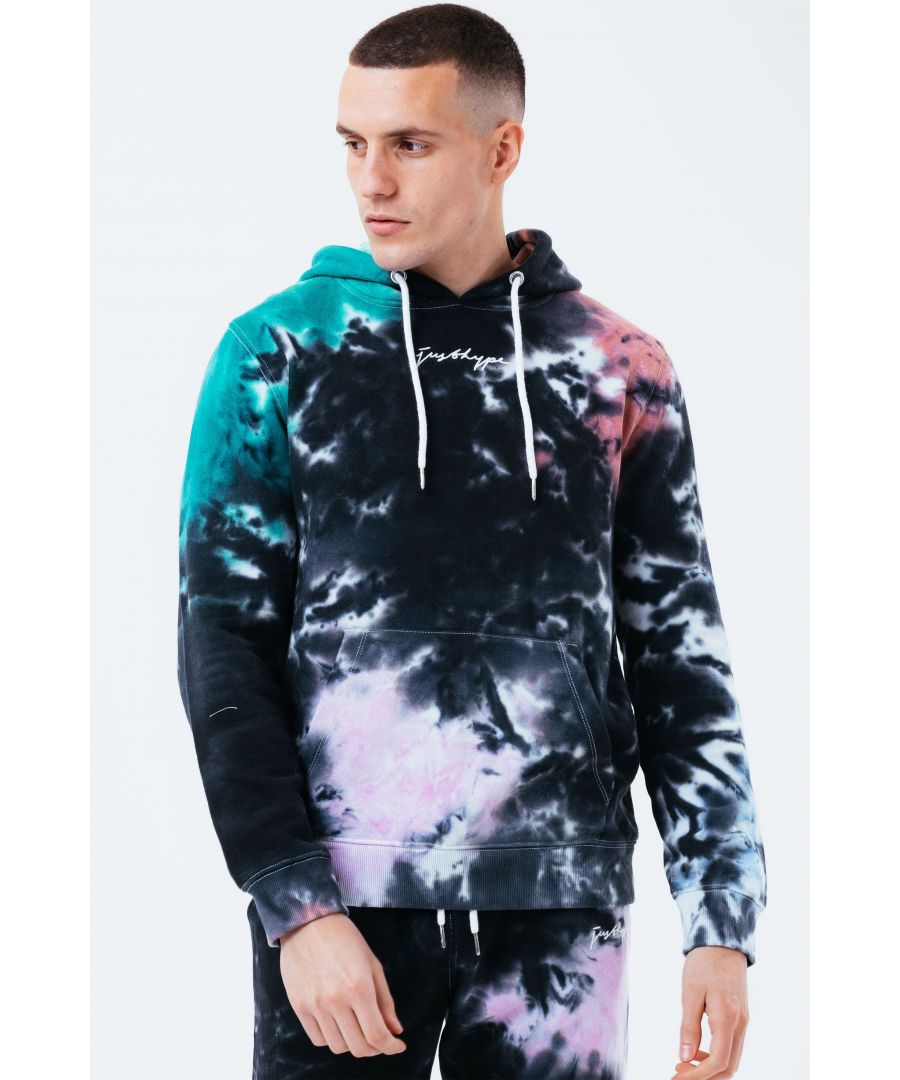 Stay on trend with the Hype Multi Acid Wash Scribble Logo Men's Pullover Hoodie and grab the matching joggers to complete the set. Designed in a 70% Cotton 30% Polyester soft-touch fabric with the supreme amount of comfort you need from your new pullover. Finished with fitted hem and cuffs, kangaroo pocket and hood. Machine wash at 30 degrees.
