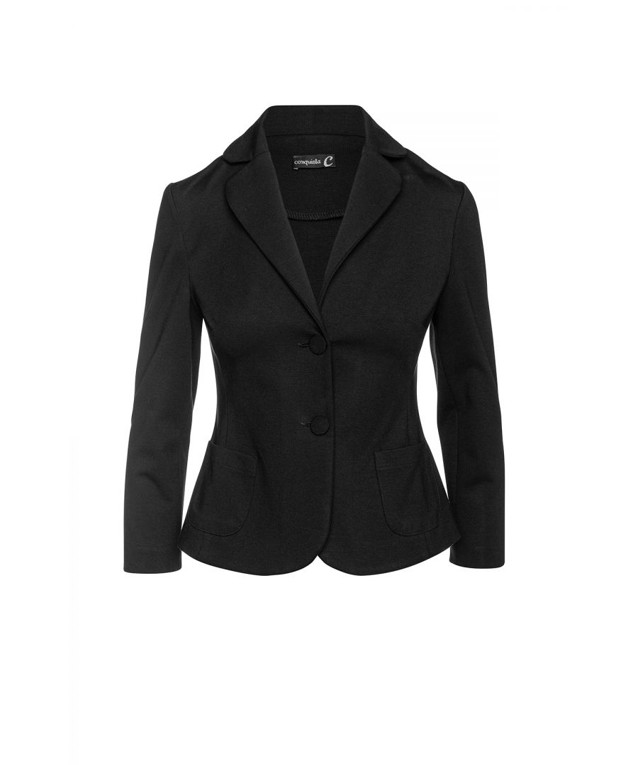 Image for Black Punto di Roma Fitted Jacket