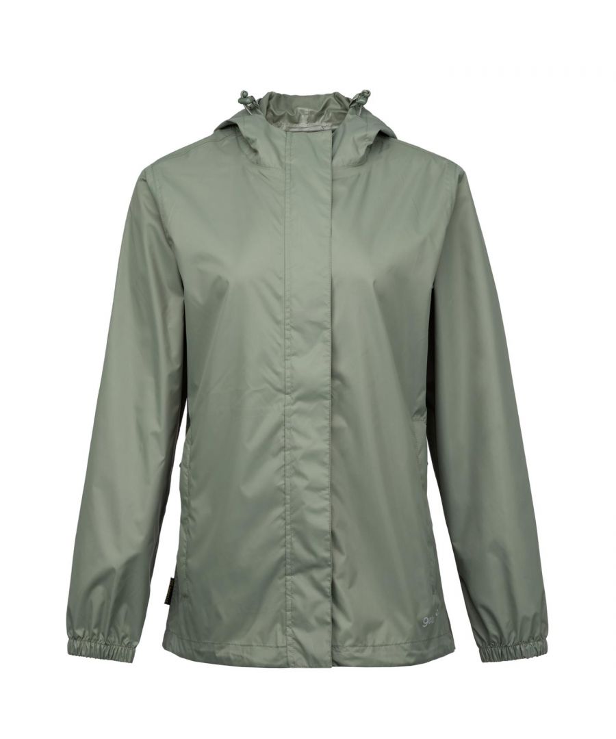 Image for Gelert Womens Ladies Packaway Jacket Outwear Coat Waterproof Full Zip Hood