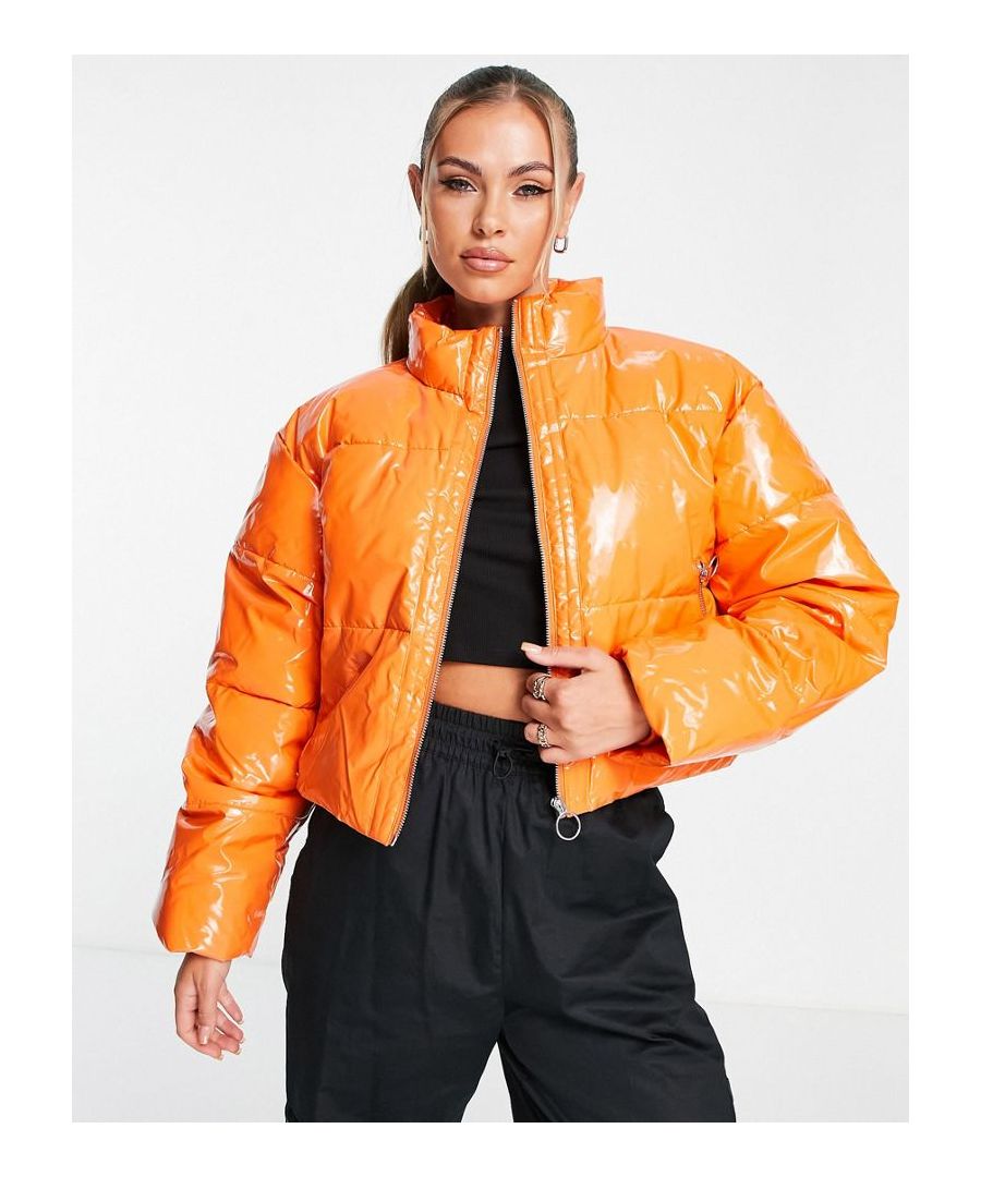 Jackets by Missguided Exclusive to ASOS High collar Zip fastening Zip side pockets Regular fit  Sold By: Asos