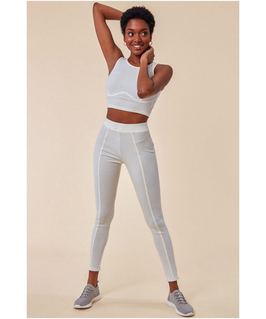 Cosmochic High Neck Crop Top with 