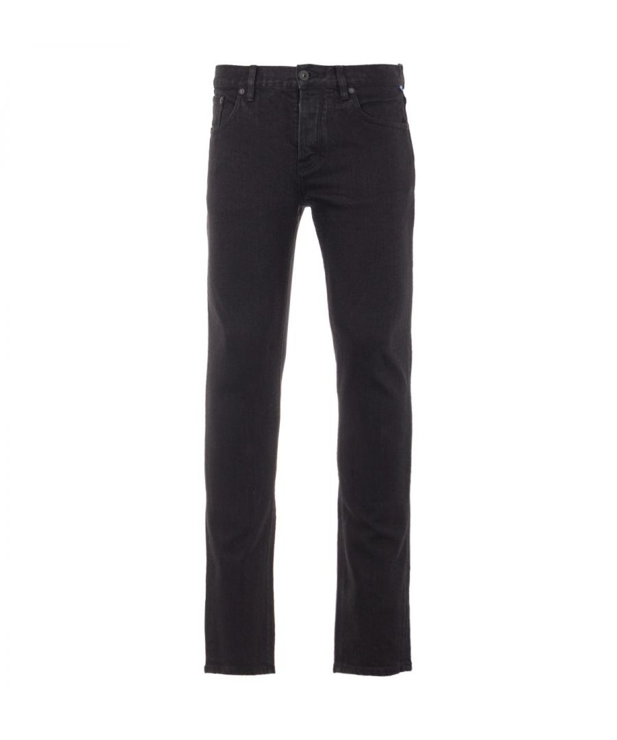 Image for Pretty Green Castlefield Skinny Fit Jeans - Blarin Black