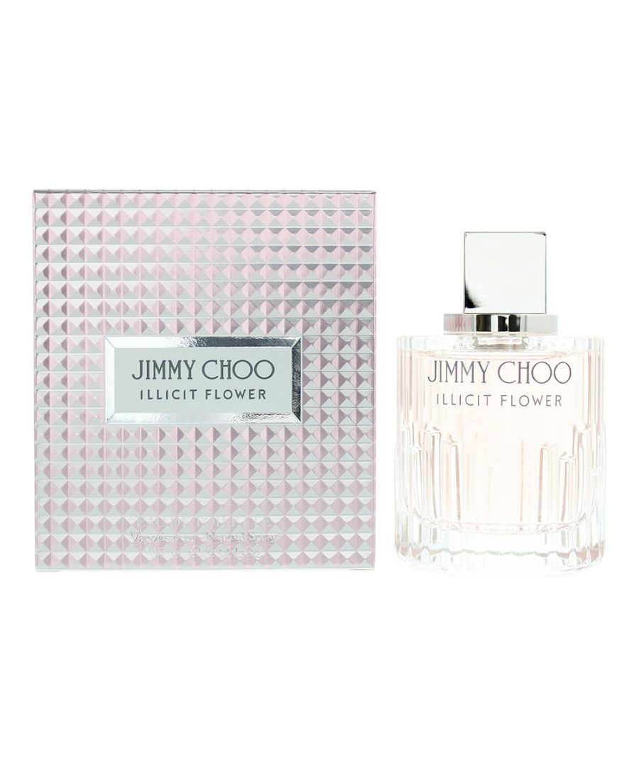 Jimmy Choo Illicit Flower Eau de Toilette that the free spirited woman into a forbidden world of floral temptation. Illicit Flower is a signature fragrance for the strong and poetic woman full of mischief and not afraid to play with the rules but with the grace not to break them.