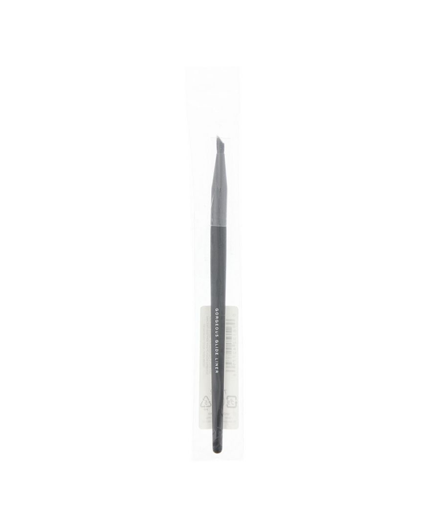 Bare Minerals Gorgeous Glide Liner Brush is a handy narrow eyeliner brush made from tapered, synthetic fibres which ensures absolute control and accurate application. This is a high performing tool for shaping and defining the eyes.