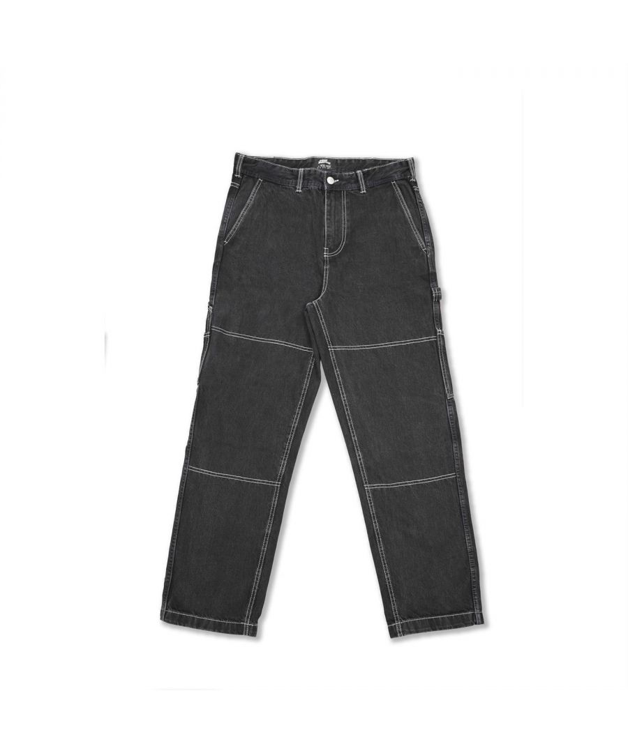 No Fear Baggy Jeans Mens - These No Fear Baggy Jeans would make a great addition to your relaxed outfits. Crafted in a baggy fit and boasting plenty of 90's influence, these jeans feature a zip fly, button fastening, belt loops, a multitude of side pockets and two rear pockets. Decorated with tonal stitching throughout to separate each section, they are finished with the No Fear branding.