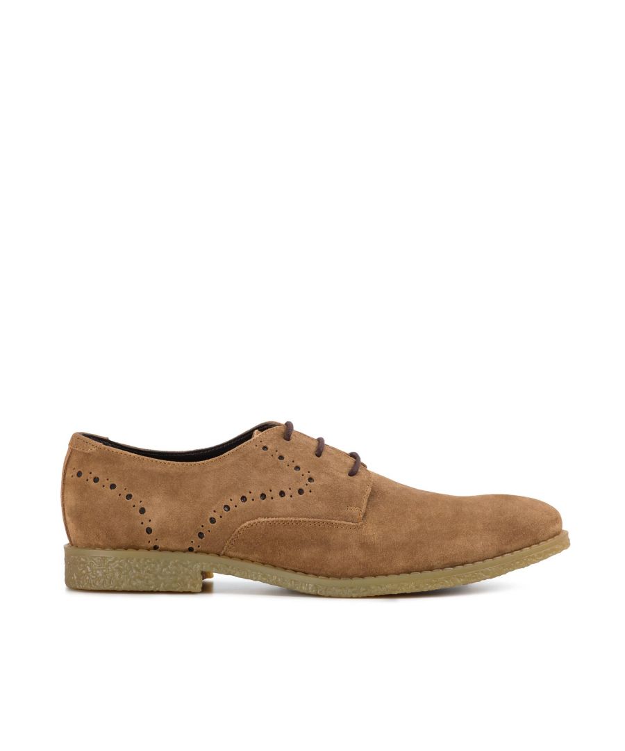 Image for Redfoot Wilson Chestnut Suede Brogue