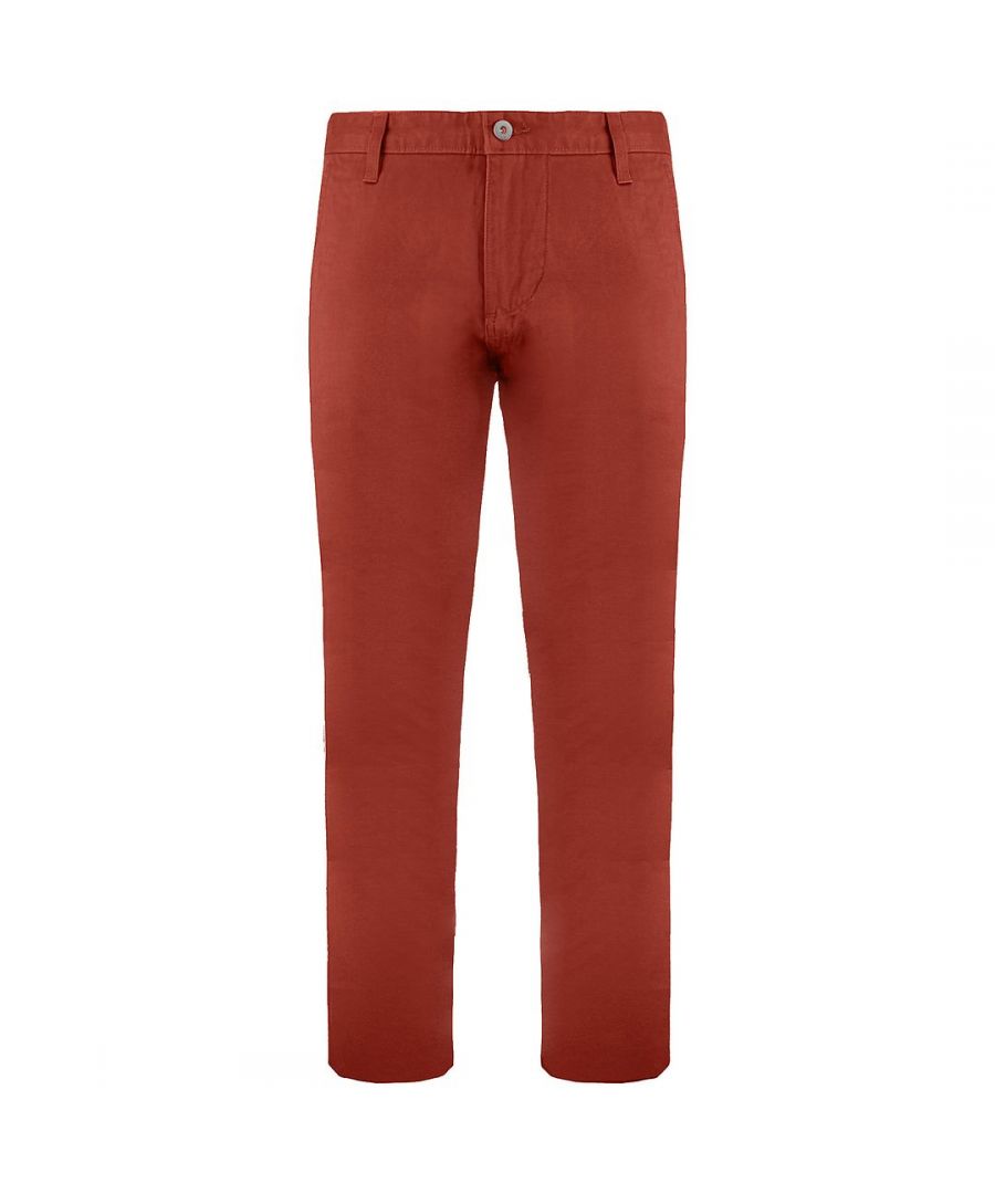 Dockers Slim Tapered Leg Mens Chocolate Chino Trousers - Size 38W/34L