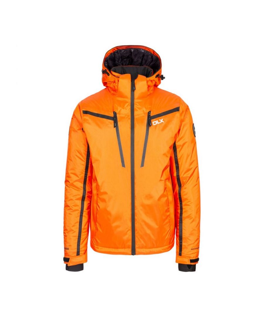 Image for Trespass Mens Jasper DLX Ski Jacket (Orange)