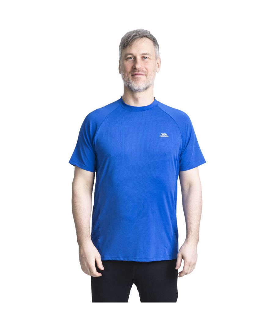 Image for Trespass Mens Cacama Short Sleeve Wicking Fitness Running T-Shirt