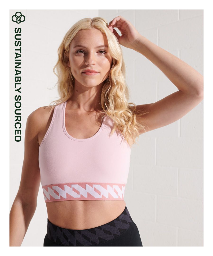 Style is important, and so is comfort. Live fearlessly knowing that the Code Elastic Bra will be a comfortable and reliable fit.Elasticated hemEmbroidered Code logoBranded trimMade with organic cotton grown using natural rather than chemical pesticides and fertilisers. The healthier soil this creates uses up to 80% less water which is better for our planet and for the farmers who grow it.