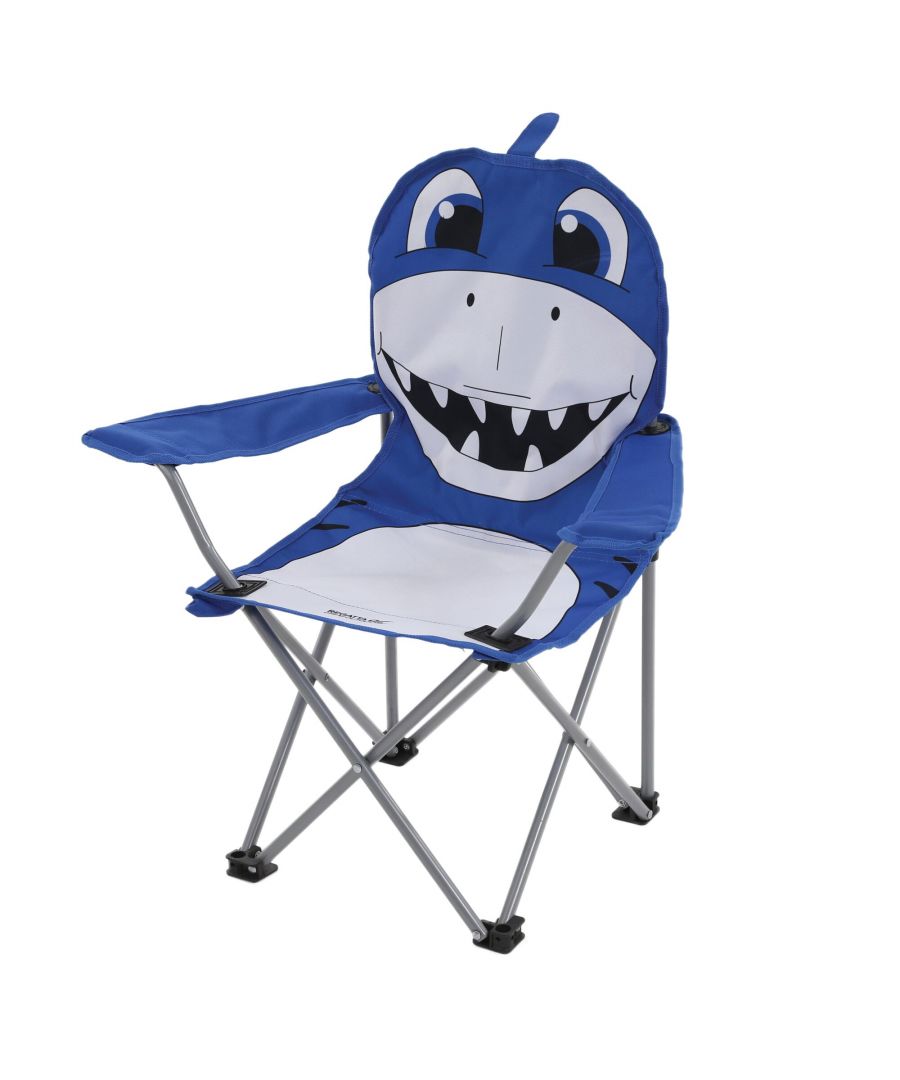 Image for Regatta Great Outdoors Childrens/Kids Animal Camping Chair (Nautical Blue/Light Steel)