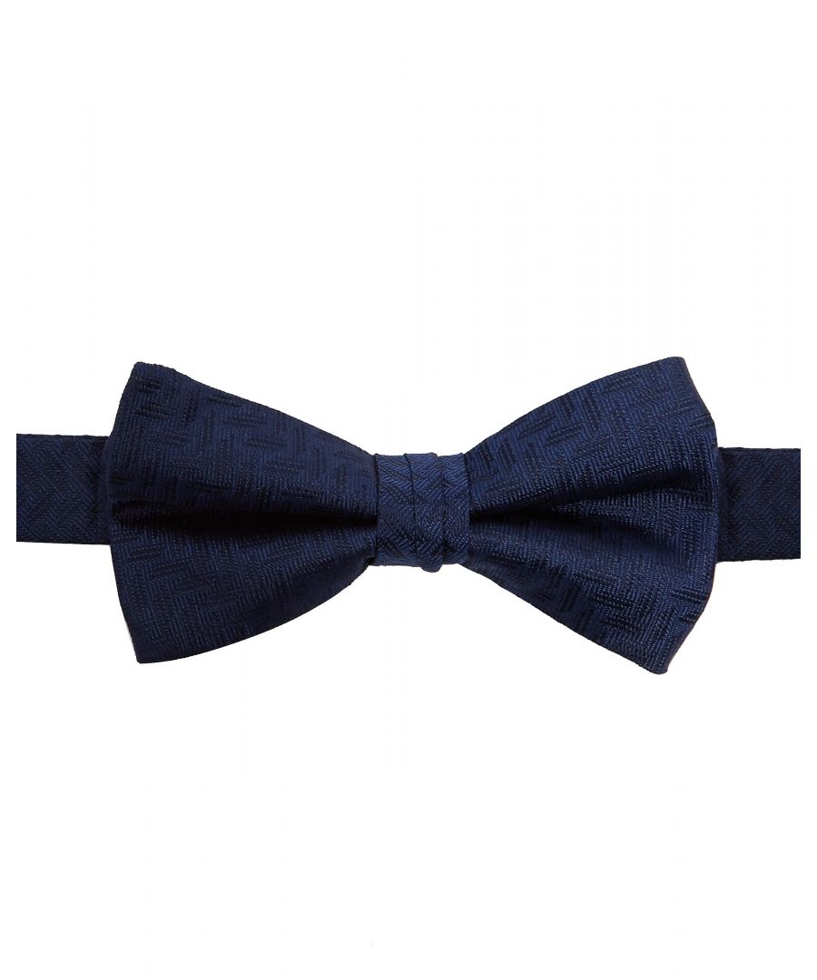 Image for Ted Baker Reuxbow Geometric Bow Tie, Blue